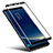 Schutzfolie Full Coverage Displayschutzfolie Panzerfolie Skins zum Aufkleben Gehärtetes Glas Glasfolie F03 für Samsung Galaxy Note 8 Schwarz