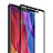 Schutzfolie Full Coverage Displayschutzfolie Panzerfolie Skins zum Aufkleben Gehärtetes Glas Glasfolie F03 für Xiaomi Mi 8 Pro Global Version Schwarz