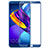 Schutzfolie Full Coverage Displayschutzfolie Panzerfolie Skins zum Aufkleben Gehärtetes Glas Glasfolie F04 für Huawei Honor V10 Blau