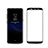 Schutzfolie Full Coverage Displayschutzfolie Panzerfolie Skins zum Aufkleben Gehärtetes Glas Glasfolie F04 für Samsung Galaxy S8 Schwarz