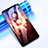 Schutzfolie Full Coverage Displayschutzfolie Panzerfolie Skins zum Aufkleben Gehärtetes Glas Glasfolie F04 für Xiaomi Mi 8 Pro Global Version Schwarz