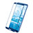 Schutzfolie Full Coverage Displayschutzfolie Panzerfolie Skins zum Aufkleben Gehärtetes Glas Glasfolie F05 für Huawei Honor V10 Blau