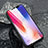 Schutzfolie Full Coverage Displayschutzfolie Panzerfolie Skins zum Aufkleben Gehärtetes Glas Glasfolie F12 für Apple iPhone Xs Schwarz