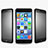 Schutzfolie Full Coverage Displayschutzfolie Panzerfolie Skins zum Aufkleben Gehärtetes Glas Glasfolie F28 für Apple iPhone 7 Plus Schwarz