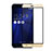 Schutzfolie Full Coverage Displayschutzfolie Panzerfolie Skins zum Aufkleben Gehärtetes Glas Glasfolie für Asus Zenfone 3 ZE552KL Gold