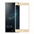 Schutzfolie Full Coverage Displayschutzfolie Panzerfolie Skins zum Aufkleben Gehärtetes Glas Glasfolie für Huawei P9 Plus Gold