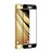 Schutzfolie Full Coverage Displayschutzfolie Panzerfolie Skins zum Aufkleben Gehärtetes Glas Glasfolie für Samsung Galaxy C7 SM-C7000 Schwarz