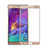 Schutzfolie Full Coverage Displayschutzfolie Panzerfolie Skins zum Aufkleben Gehärtetes Glas Glasfolie für Samsung Galaxy Note 4 Duos N9100 Dual SIM Gold