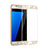 Schutzfolie Full Coverage Displayschutzfolie Panzerfolie Skins zum Aufkleben Gehärtetes Glas Glasfolie für Samsung Galaxy S6 Duos SM-G920F G9200 Gold