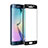 Schutzfolie Full Coverage Displayschutzfolie Panzerfolie Skins zum Aufkleben Gehärtetes Glas Glasfolie für Samsung Galaxy S6 Edge+ Plus SM-G928F Schwarz