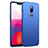 Schutzhülle Kunststoff Tasche Matt M02 für OnePlus 6 Blau