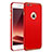 Schutzhülle Luxus Metall Rahmen und Kunststoff für Apple iPhone 6S Plus Rot