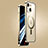 Schutzhülle Luxus Metall Rahmen und Kunststoff Schutzhülle Tasche mit Mag-Safe Magnetic Magnetisch JB1 für Apple iPhone 14
