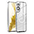 Schutzhülle Luxus Metall Rahmen und Kunststoff Schutzhülle Tasche mit Mag-Safe Magnetic Magnetisch P01 für Samsung Galaxy S22 Plus 5G Silber