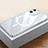 Schutzhülle Luxus Metall Rahmen und Kunststoff Schutzhülle Tasche mit Mag-Safe Magnetic Magnetisch QC4 für Apple iPhone 12 Mini