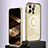 Schutzhülle Luxus Metall Rahmen und Kunststoff Schutzhülle Tasche mit Mag-Safe Magnetic Magnetisch QC5 für Apple iPhone 14 Pro Gold