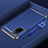 Schutzhülle Luxus Metall Rahmen und Kunststoff Schutzhülle Tasche P01 für Oppo A53s 5G
