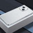 Schutzhülle Luxus Metall Rahmen und Kunststoff Schutzhülle Tasche QC3 für Apple iPhone 14 Plus Silber