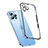 Schutzhülle Luxus Metall Rahmen und Kunststoff Schutzhülle Tasche QC4 für Apple iPhone 13 Pro