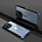 Schutzhülle Luxus Metall Rahmen und Kunststoff Schutzhülle Tasche SQ1 für Apple iPhone 14 Pro Max
