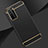 Schutzhülle Luxus Metall Rahmen und Kunststoff Schutzhülle Tasche T01 für Huawei P40 Lite 5G Schwarz