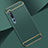 Schutzhülle Luxus Metall Rahmen und Kunststoff Schutzhülle Tasche T01 für Xiaomi Mi 10 Grün