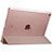 Schutzhülle Stand Tasche Leder für Apple New iPad 9.7 (2018) Rosegold