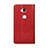 Schutzhülle Stand Tasche Leder für Huawei Honor X5 Rot