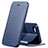 Schutzhülle Stand Tasche Leder L01 für Apple iPhone 5 Blau