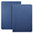 Schutzhülle Stand Tasche Leder L02 für Apple iPad 4 Blau