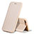 Schutzhülle Stand Tasche Leder L02 für Apple iPhone 8 Plus Gold