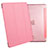 Schutzhülle Stand Tasche Leder L06 für Apple iPad Mini Rosa