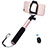 Selfie Stick Stange Bluetooth Teleskop Universal S13 Rosegold