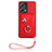 Silikon Hülle Handyhülle Gummi Schutzhülle Flexible Leder Tasche BF1 für Xiaomi Redmi Note 12 Explorer Rot