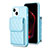 Silikon Hülle Handyhülle Gummi Schutzhülle Flexible Leder Tasche BF3 für Apple iPhone 15