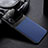 Silikon Hülle Handyhülle Gummi Schutzhülle Flexible Leder Tasche FL1 für Oppo K10 5G Blau