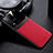 Silikon Hülle Handyhülle Gummi Schutzhülle Flexible Leder Tasche FL1 für Vivo iQOO 10 5G Rot