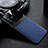 Silikon Hülle Handyhülle Gummi Schutzhülle Flexible Leder Tasche FL1 für Vivo V23 Pro 5G Blau