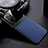 Silikon Hülle Handyhülle Gummi Schutzhülle Flexible Leder Tasche FL1 für Xiaomi Poco F3 5G Blau