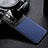 Silikon Hülle Handyhülle Gummi Schutzhülle Flexible Leder Tasche FL1 für Xiaomi Poco M4 Pro 5G Blau