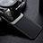 Silikon Hülle Handyhülle Gummi Schutzhülle Flexible Leder Tasche FL1 für Xiaomi Redmi Note 9T 5G Schwarz