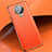 Silikon Hülle Handyhülle Gummi Schutzhülle Flexible Leder Tasche für Vivo Nex 3S Orange