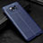 Silikon Hülle Handyhülle Gummi Schutzhülle Flexible Leder Tasche für Xiaomi Poco X3 Pro Blau