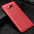 Silikon Hülle Handyhülle Gummi Schutzhülle Flexible Leder Tasche für Xiaomi Poco X3 Pro Rot