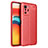 Silikon Hülle Handyhülle Gummi Schutzhülle Flexible Leder Tasche für Xiaomi Redmi Note 10 Pro 5G Rot