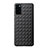 Silikon Hülle Handyhülle Gummi Schutzhülle Flexible Leder Tasche H01 für Huawei Honor View 30 5G Schwarz