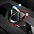 Silikon Hülle Handyhülle Gummi Schutzhülle Flexible Leder Tasche mit Magnetisch Fingerring Ständer für Oppo A8