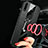 Silikon Hülle Handyhülle Gummi Schutzhülle Flexible Leder Tasche mit Magnetisch Fingerring Ständer für Oppo A8