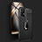 Silikon Hülle Handyhülle Gummi Schutzhülle Flexible Leder Tasche mit Magnetisch Fingerring Ständer für Samsung Galaxy A52 4G