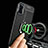 Silikon Hülle Handyhülle Gummi Schutzhülle Flexible Leder Tasche mit Magnetisch Fingerring Ständer für Xiaomi Poco F3 GT 5G